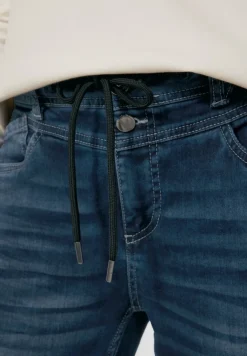 Street One Jeans*Loose Fit Jeans dark blue random wash