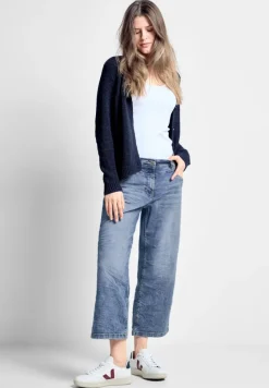 Cecil Shorts*Loose Fit Jeans light blue washed