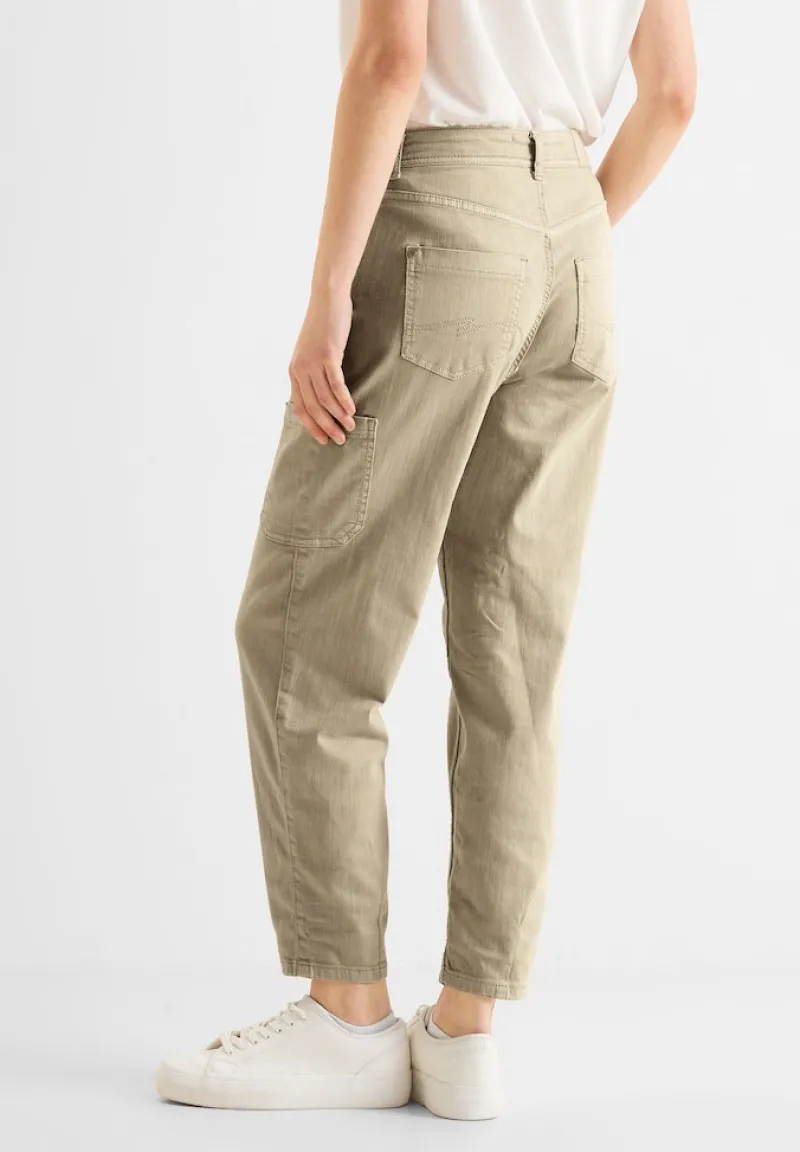 Street One Hosen*Loose Fit Jeans mit Stretch smooth sand washed