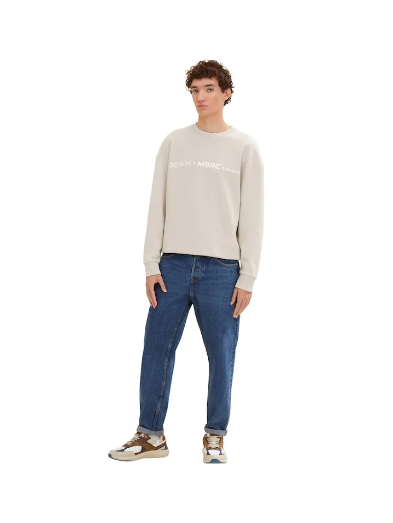 Tom Tailor Denim Jeans*Loose Fit Jeans used mid stone blue denim