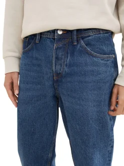 Tom Tailor Denim Jeans*Loose Fit Jeans used mid stone blue denim