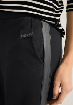 Cecil Hosen*Loose Fit Jerseyhose Black