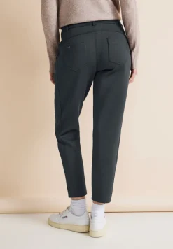 Street One Hosen*Loose Fit Joggpants dark stone grey