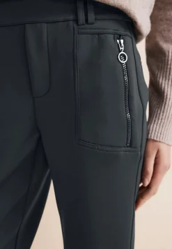 Street One Hosen*Loose Fit Joggpants dark stone grey