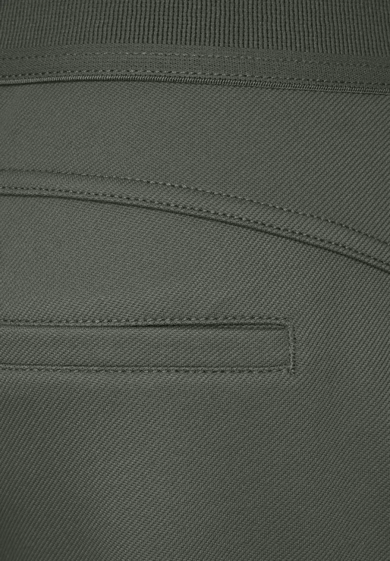 Street One Hosen*Loose Fit Joggpants greyish atlantic green