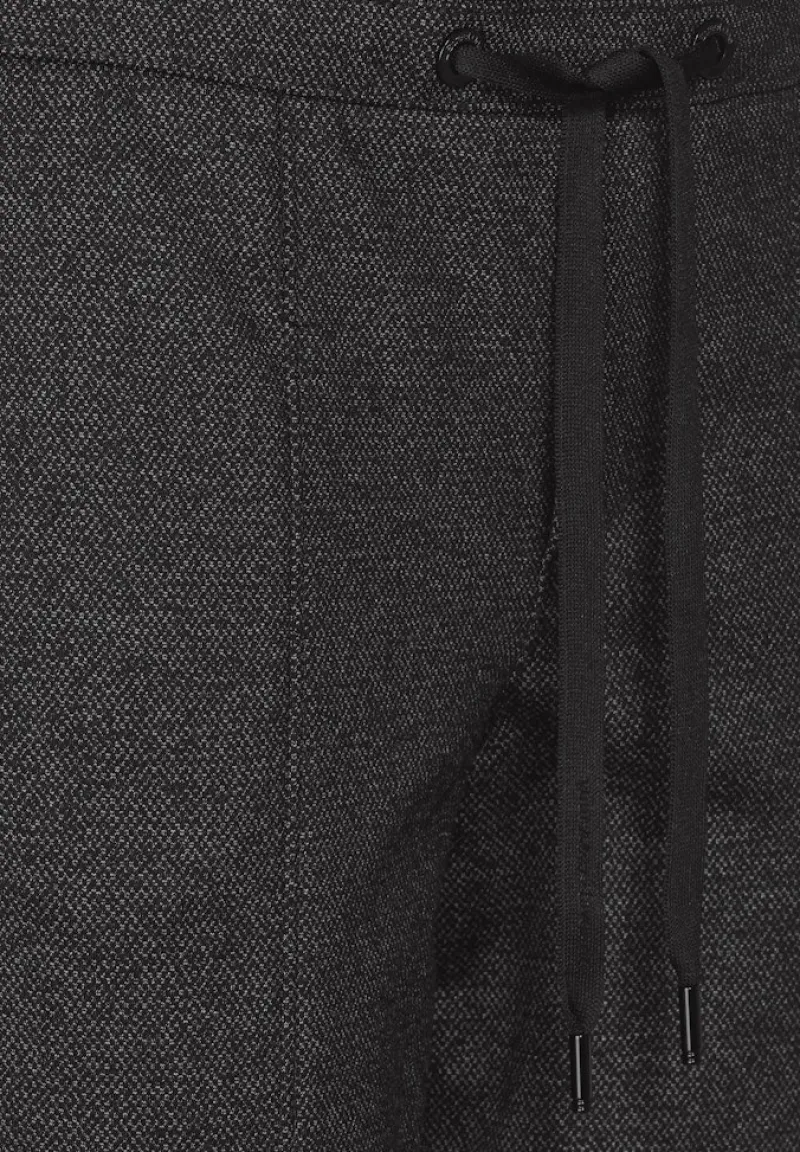 Street One Hosen*Loose Fit Joggpants salt and pepper grey