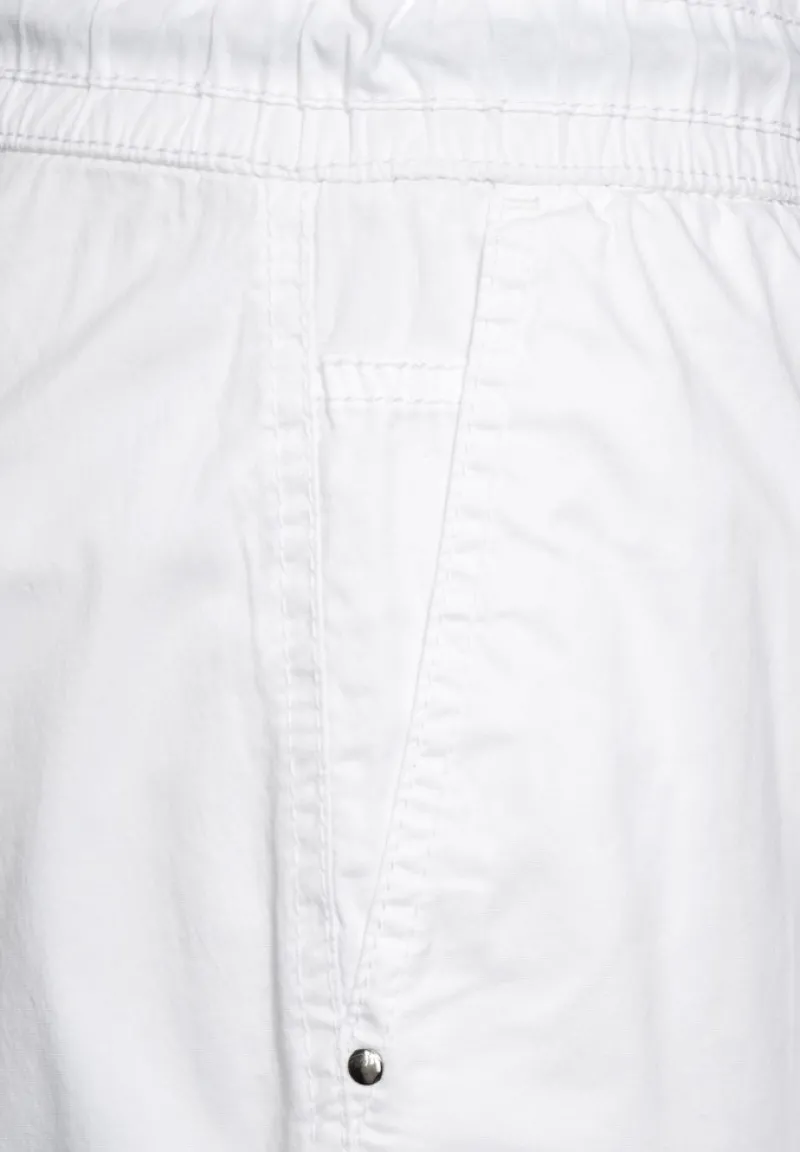 Street One Shorts*Loose Fit Shorts in Paperbag white