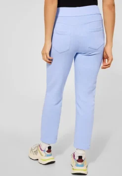 Street One Hosen*Loose Fit Sweathose lucent blue
