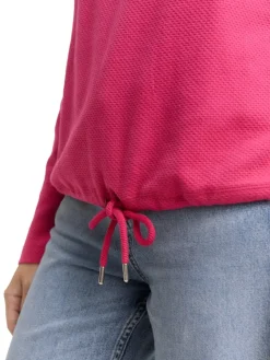 Tom Tailor Pullover & Sweatshirts*Loose Fit Sweatshirt cherry granita