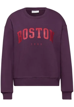 STREET ONE STUDIO Pullover & Sweatshirts*Loose Fit Sweatshirt royal plum