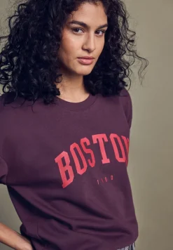 STREET ONE STUDIO Pullover & Sweatshirts*Loose Fit Sweatshirt royal plum
