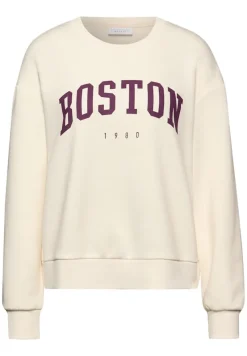 STREET ONE STUDIO Pullover & Sweatshirts*Loose Fit Sweatshirt soft beige
