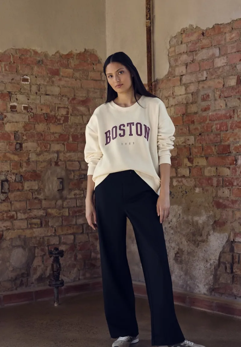 STREET ONE STUDIO Pullover & Sweatshirts*Loose Fit Sweatshirt soft beige