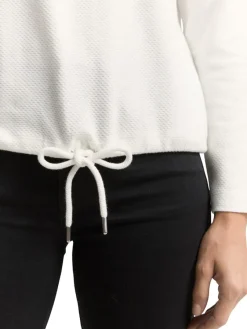 Tom Tailor Pullover & Sweatshirts*Loose Fit Sweatshirt whisper white