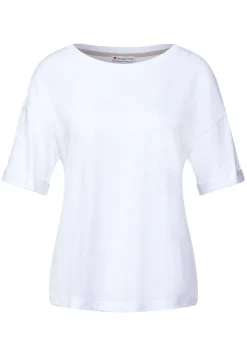 Street One Shirts*Loose Fit T-Shirt white