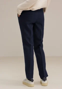 Street One Hosen*Loose Fit Twillhose deep blue