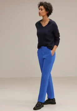 Street One Hosen*Loose Fit Twillhose fresh intense gentle blue