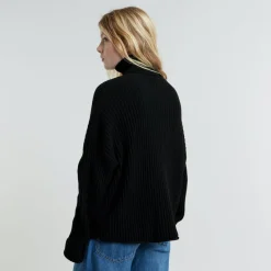 G-star Raw Pullover & Sweatshirts*Loose turtle knit wmn dk black