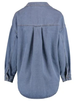 Hailys Blusen*LS C BL De44mina mblue