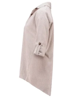 Hailys Blusen*LS P BL Ro44bina cream