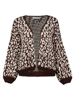 Hailys Pullover & Sweatshirts*LS P CD Le44ni brown-beige leo