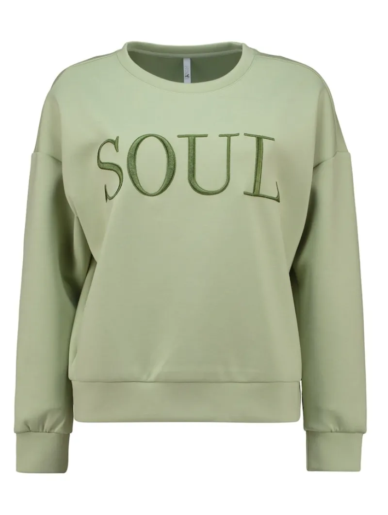 Hailys Pullover & Sweatshirts*LS P SW Il44iana sage green