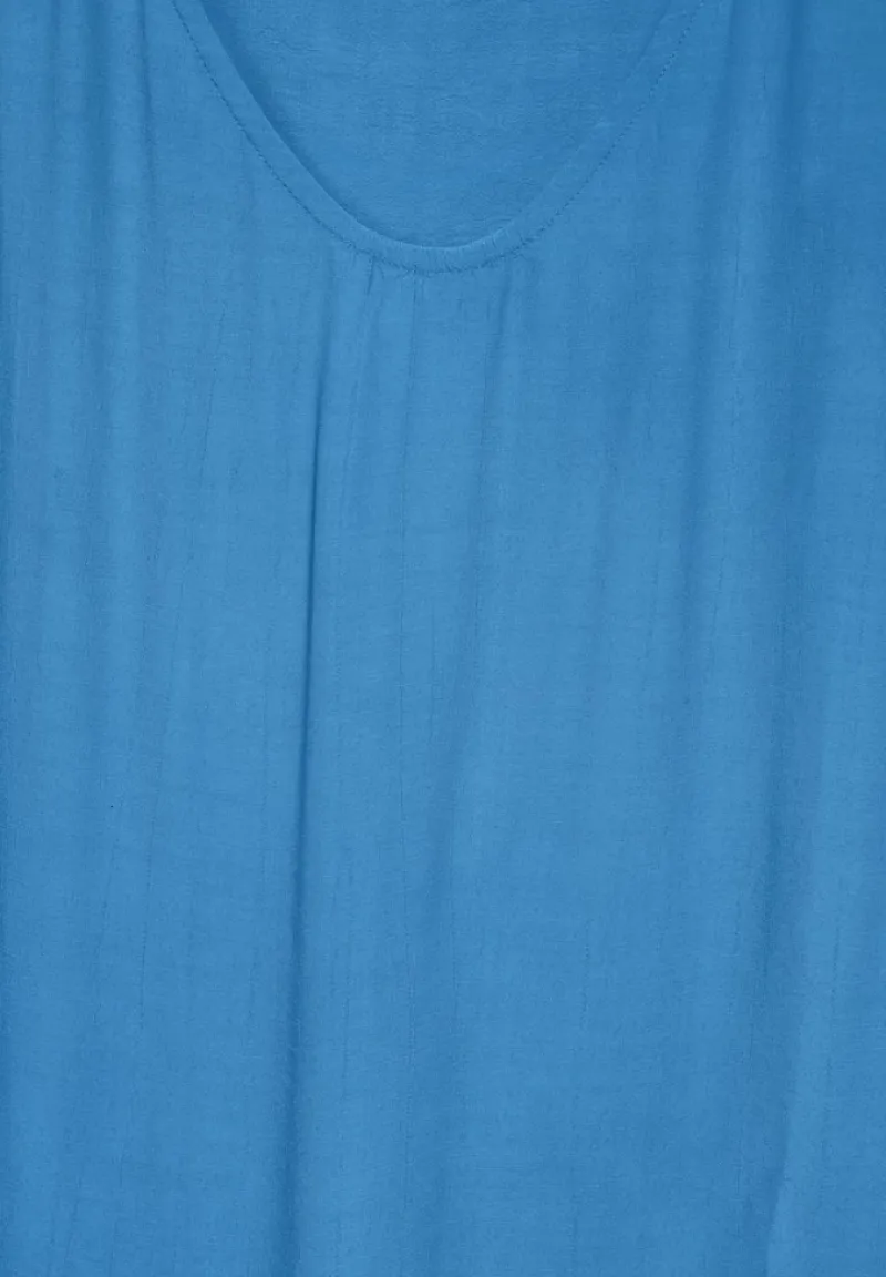 Cecil Blusen*Luftige Viskose Bluse Azure Blue
