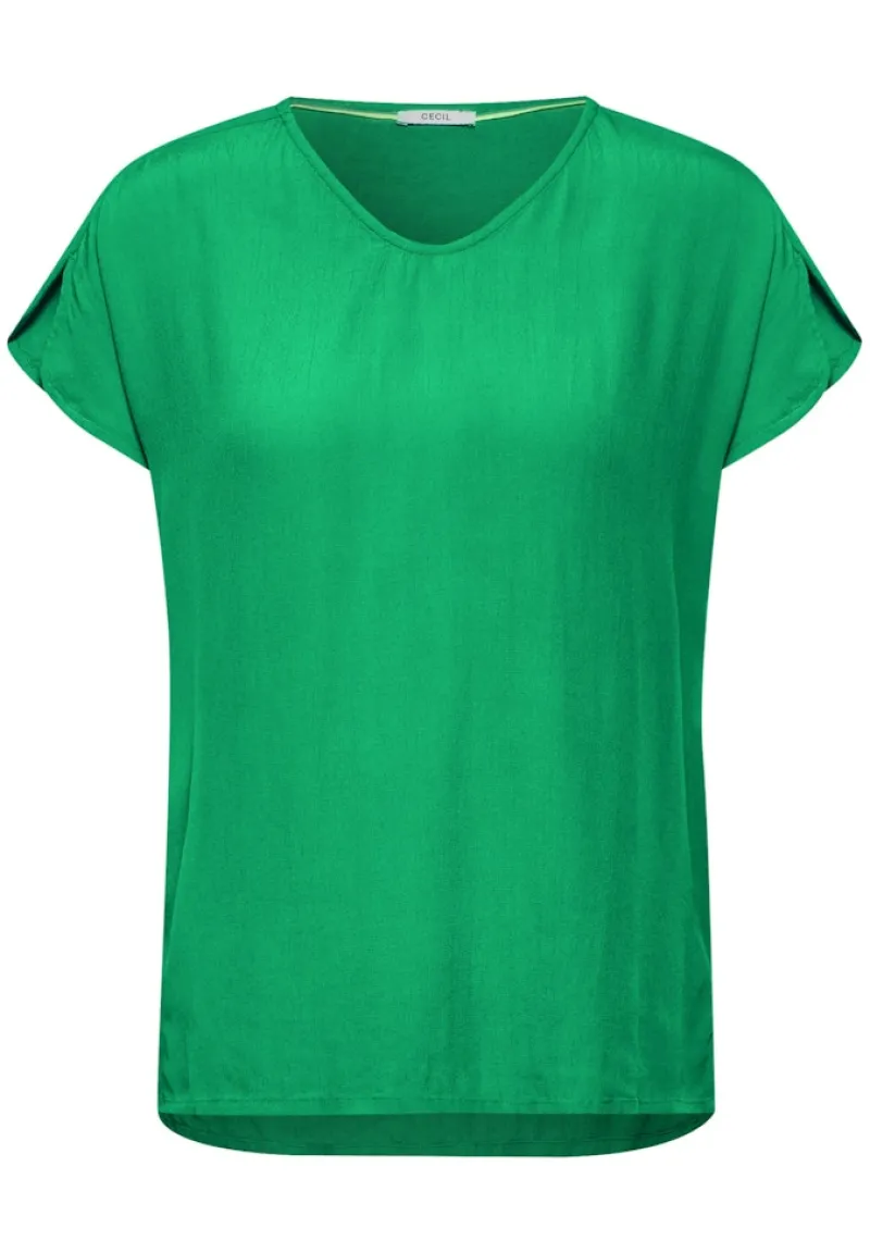 Cecil Blusen*Luftige Viskose Bluse fresh apple green
