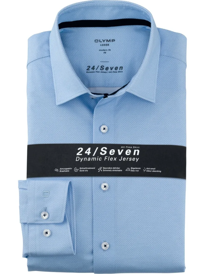 Olymp Hemden|Big Boys*Luxor 24/Seven bleu
