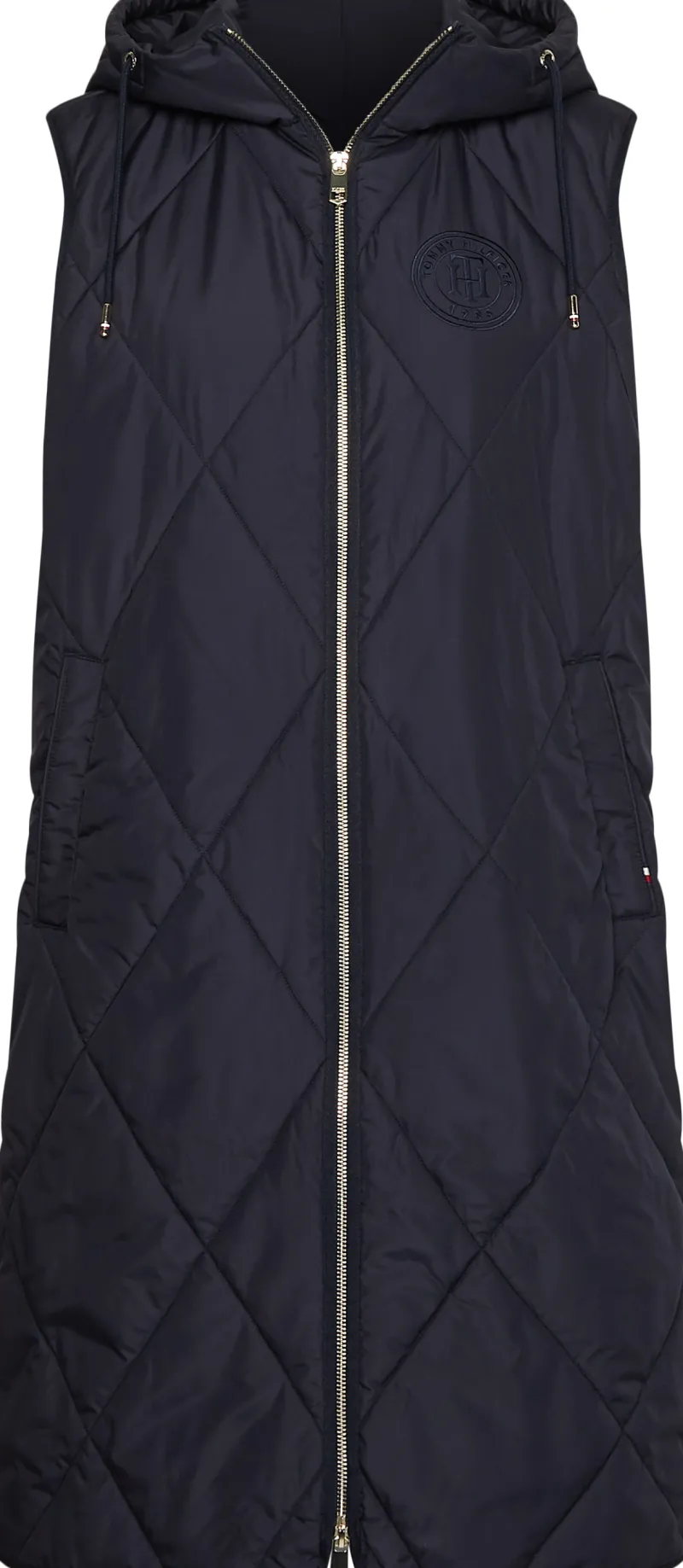 Tommy Hilfiger Westen*LW SORONA QUILTED LONG VEST DW5