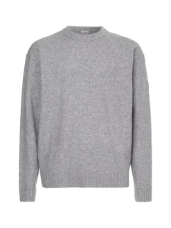 Calvin Klein Pullover & Sweatshirts*LYCRA BLEND COMFORT FIT SWEATER light grey heather