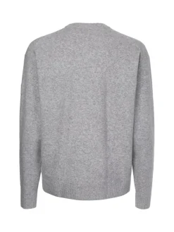 Calvin Klein Pullover & Sweatshirts*LYCRA BLEND COMFORT FIT SWEATER light grey heather