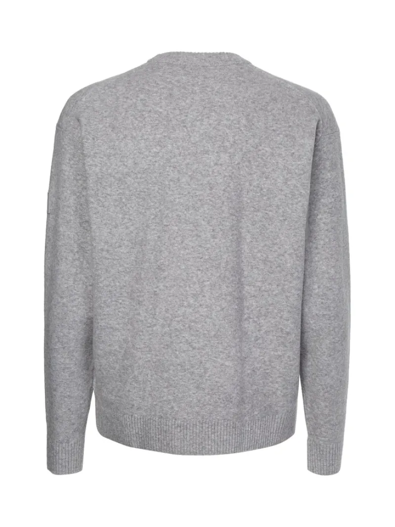 Calvin Klein Pullover & Sweatshirts*LYCRA BLEND COMFORT FIT SWEATER light grey heather