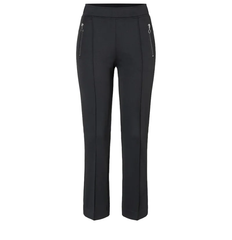 MAC Hosen*JEANS - AMORA KICK, Stretch ribbon Schwarz