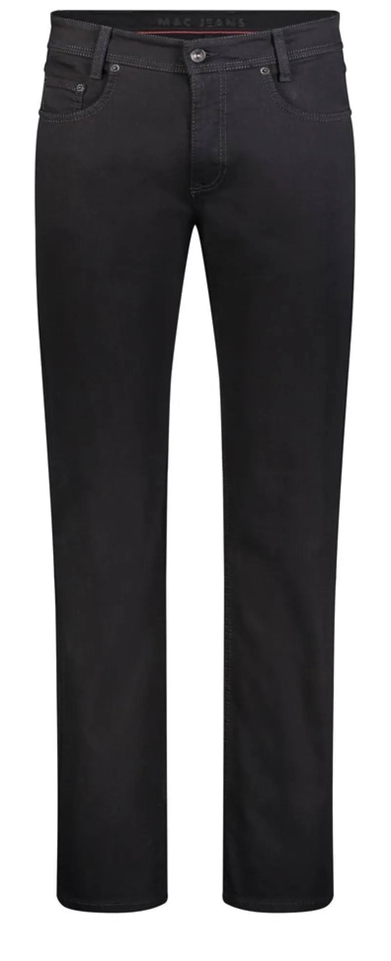 MAC Jeans|Big Boys*JEANS - Arne, Black Stretch Denim Schwarz