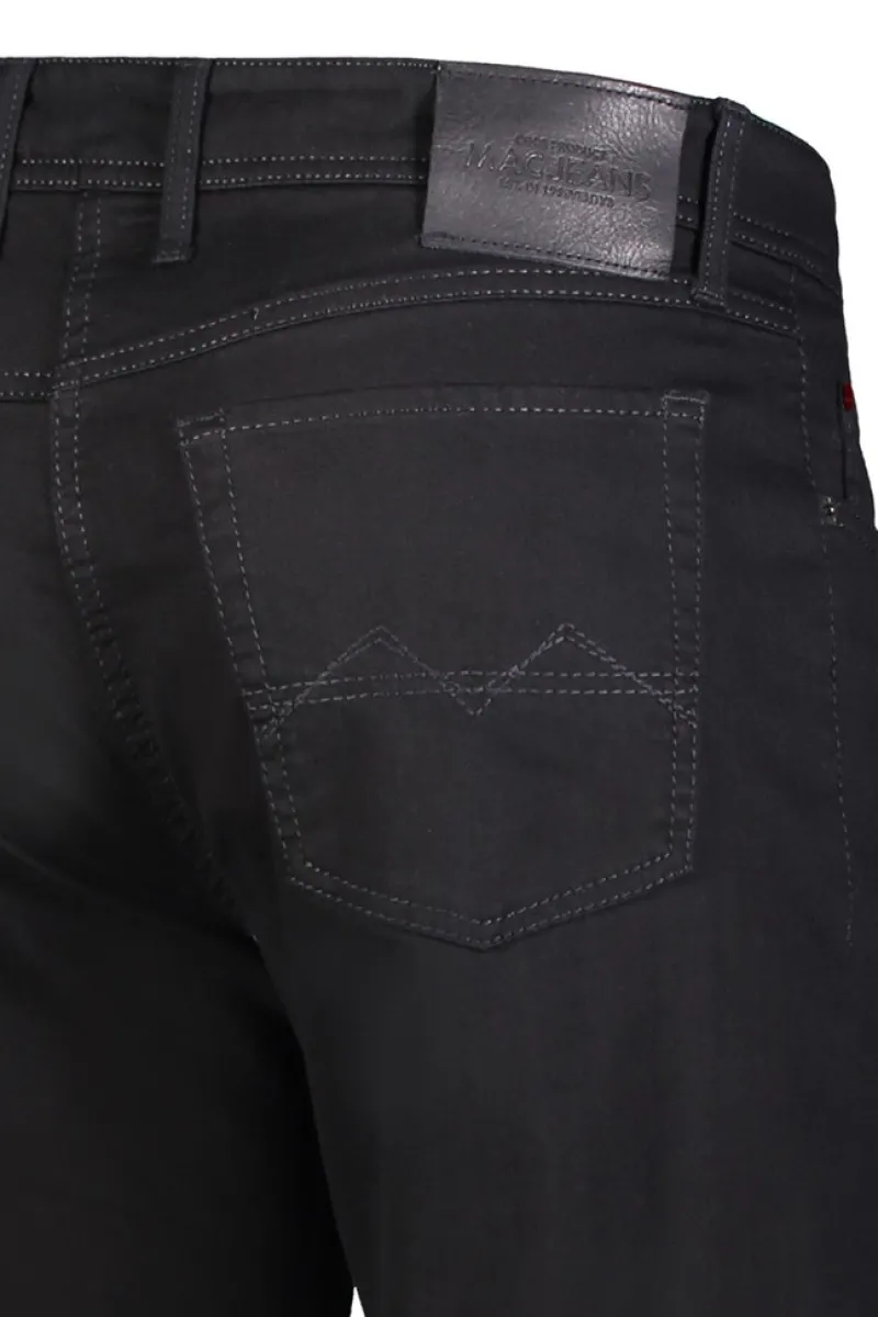 MAC Jeans|Big Boys*JEANS - Arne, Black Stretch Denim Schwarz