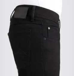 MAC Jeans|Big Boys*JEANS - Arne, Black Stretch Denim Schwarz