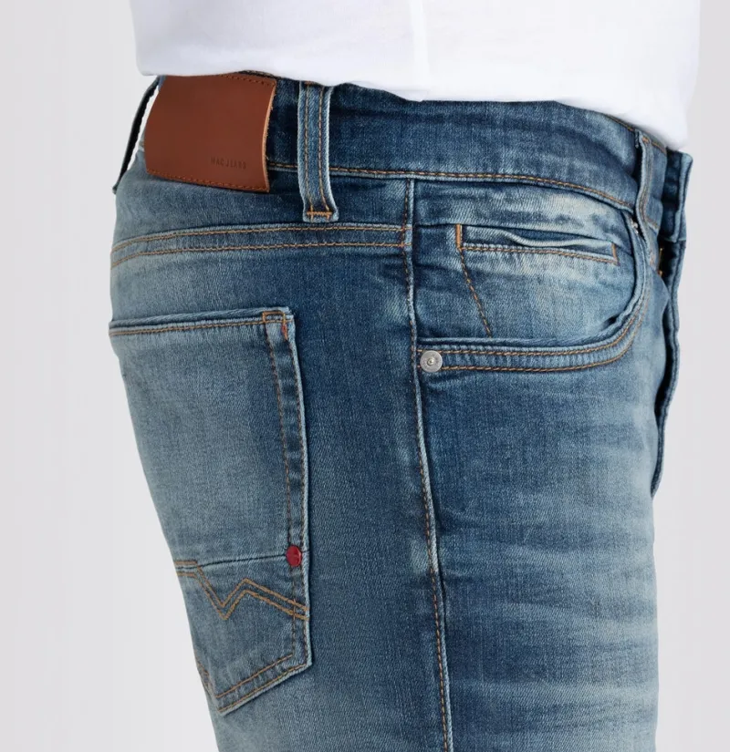 MAC Jeans|Big Boys*JEANS - Arne Pipe, Workout DenimFlexx blau1