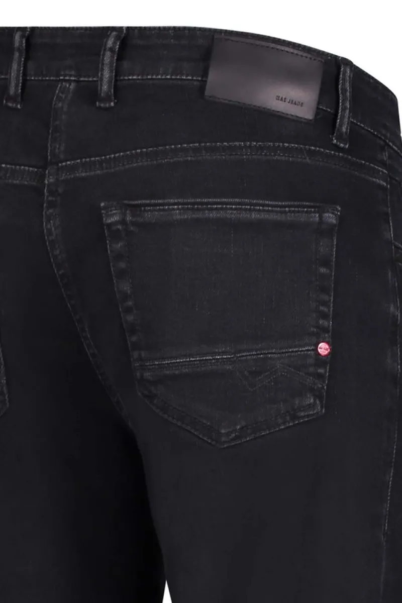 MAC Jeans|Big Boys*JEANS - Arne Pipe, Workout DenimFlexx schwarz1
