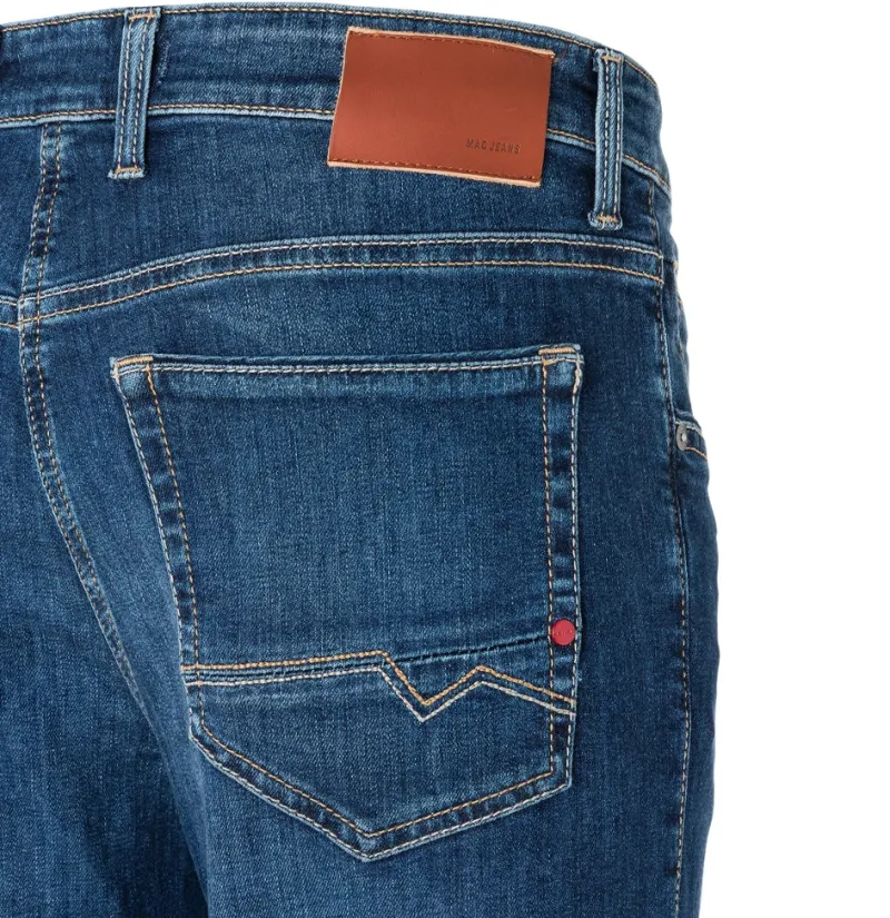 MAC Jeans|Big Boys*JEANS - Arne Pipe, Workout DenimFlexx Blau