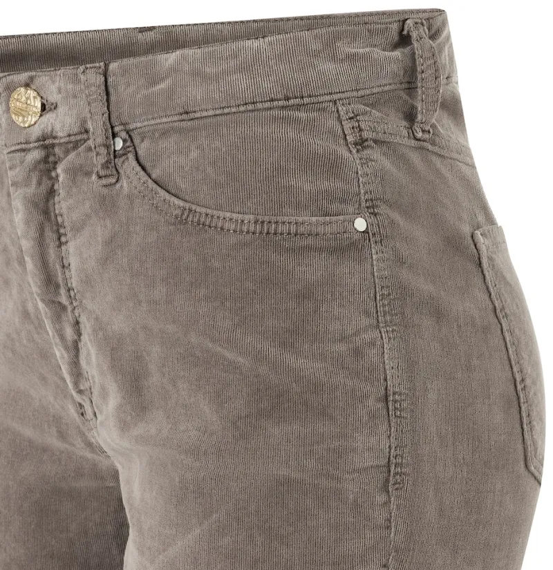 MAC Hosen*JEANS - BOOT, Baby soft corduroy Braun