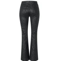 MAC Hosen*JEANS - BOOT, Coated cotton tencel Schwarz