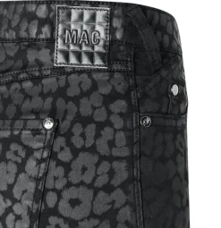 MAC Hosen*JEANS - BOOT, Coated cotton tencel Schwarz