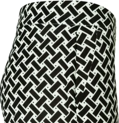 MAC Hosen*JEANS - CHIARA, Jersey print Schwarz