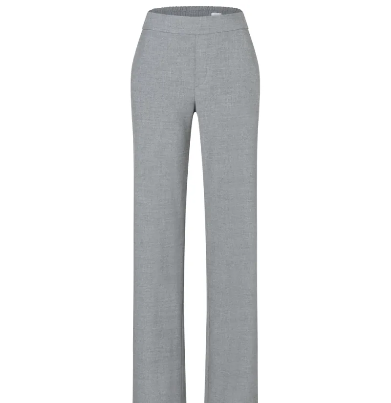 MAC Hosen*JEANS - CHIARA, Premium fluid Flanell grau1