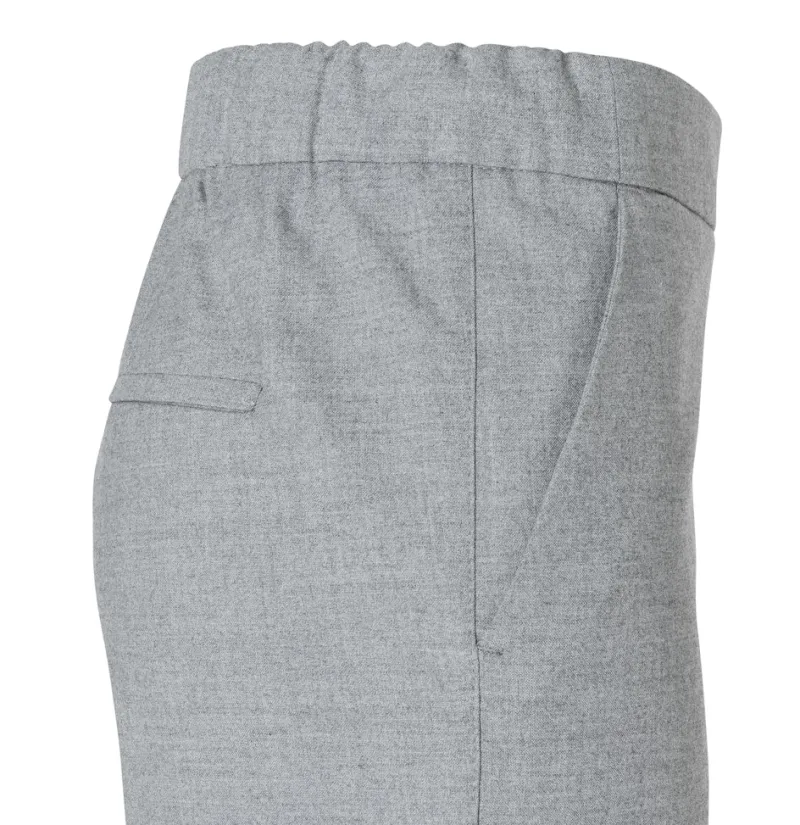 MAC Hosen*JEANS - CHIARA, Premium fluid Flanell grau1