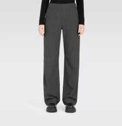 MAC Hosen*JEANS - CHIARA, Premium fluid Flanell grau2