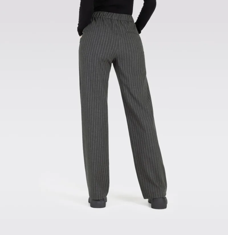 MAC Hosen*JEANS - CHIARA, Premium fluid Flanell grau2