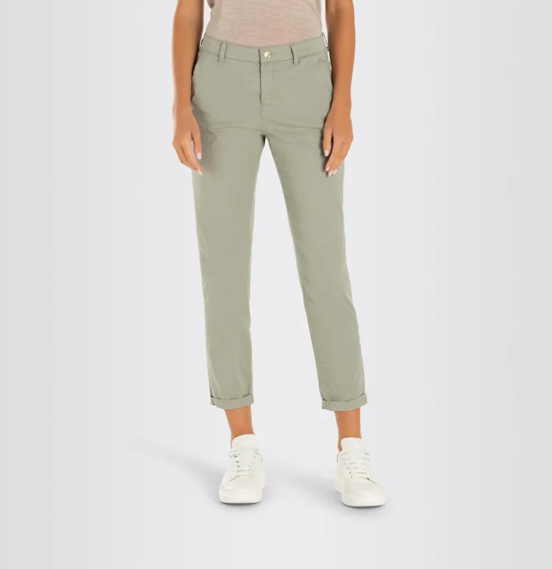 MAC Hosen*JEANS - CHINO, Authentic stretch gabardine grün1
