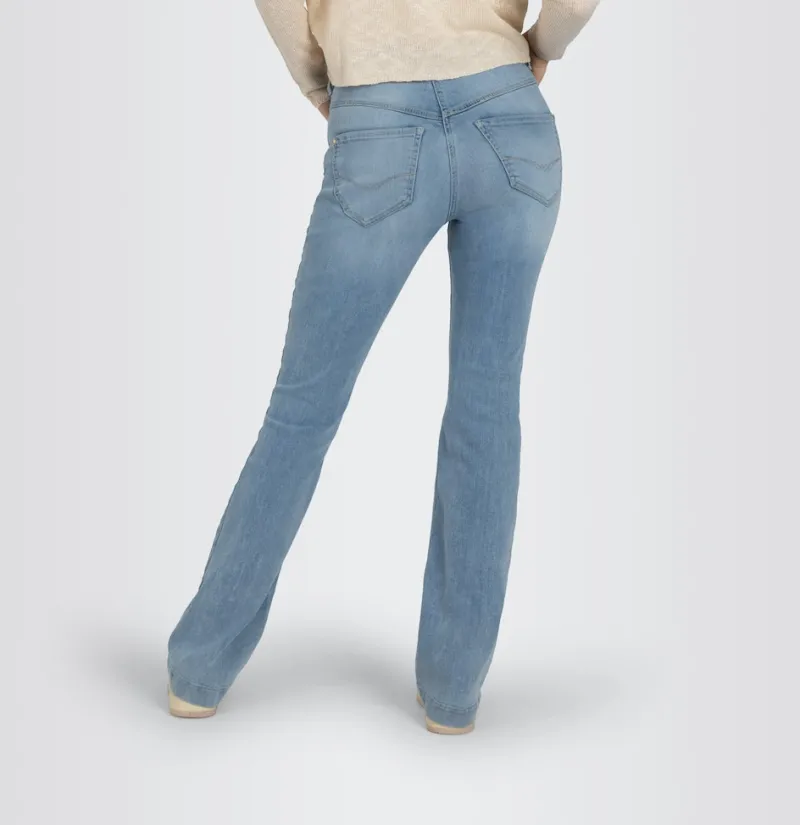 MAC Jeans*JEANS - DREAM BOOT, Authentic mega flex Blau